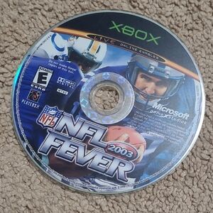 NFL Fever 2003 Xbox Game Disc